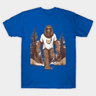 Dope Sasquatch in Nature T-Shirt